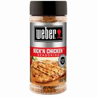 WEBER Kick'n Chicken Seasoning, 11-oz.
