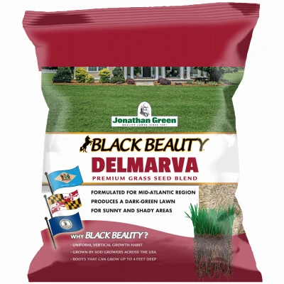 Black Beauty, Delmarva Mix Grass Seed, 7 Lbs.