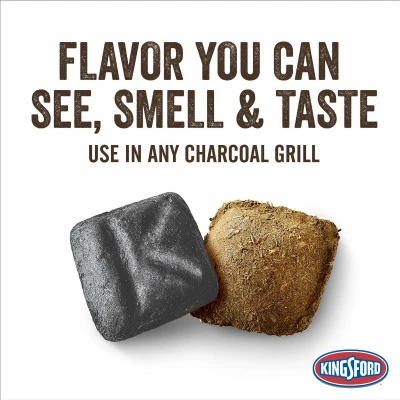 Signature Flavors Charcoal Briquets with Basil Sage Thyme and Oak Wood Scent 8 Pounds