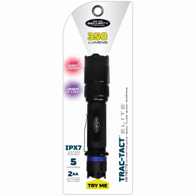 Trac-Tact UV Flashlight, Red Night-Vision LED