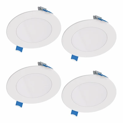 LED Direct Mount Canless Retrofit Light Kit, 4 In., 4-Pk.