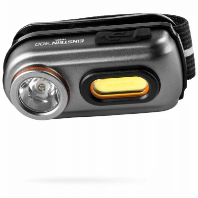 Einstein Rechargeable Head Lamp, 400 Lumen, 5 Light Modes