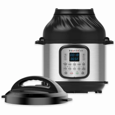 Duo Crisp Plus Air Fryer 11-in-1 Multi-Function Cooker 8 Quart Capacity