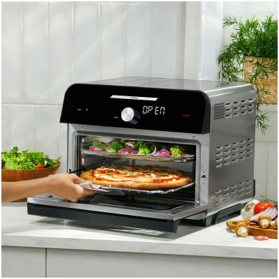 Omni Plus 18 Liter Air Fryer and Toaster Oven Combination Appliance
