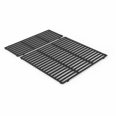 Crafted Porcelain Enamel Cast Iron Cooking Grates for Spirit 3-Burner & SmokeFire EX4 Grills