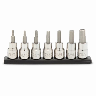 7PC SAE Hex Bit Set