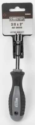 3/8 x 3.25 In. Round Solid Nut Driver