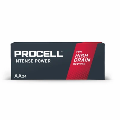 Procell Professional Intense Power Alkaline AA Battery, 24 Pk
