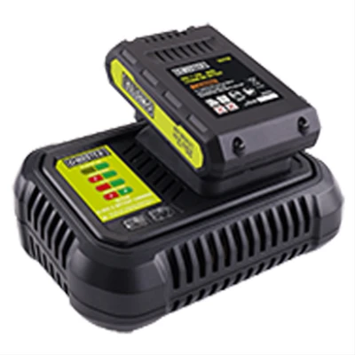 20-volt Smart Lithium-ion Battery Charger With Fast Charging Features
