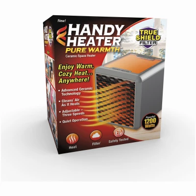 Pure Warmth Ceramic Space Heater, 3 Settings