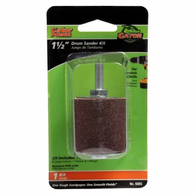 Drum Sander Kit, 1-1/2 x 1-1/2 In.
