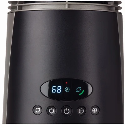 Full-Circle Warmth Ceramic Heater with Remote Control for Even Heat Distribution