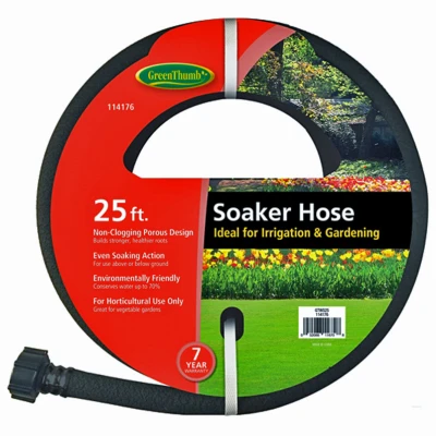 3-Tube Soaker Hose, 25 Ft.