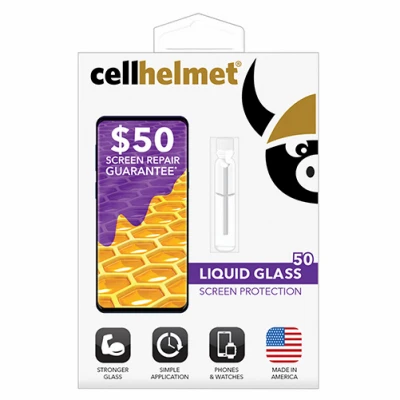 Liquid Glass 50 Cell Phone Screen Protector, .02 oz. Vial