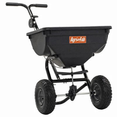 Deluxe Push Broadcast Spreader, 85 Lb.