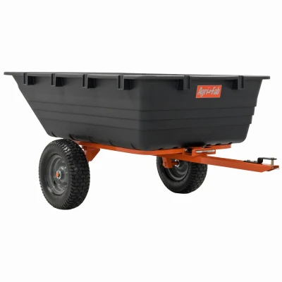 Tow Behind Poly Dump/Swivel Cart, 1,000 Lb./18 Cu. Ft.