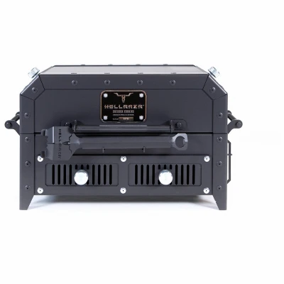 Yama Portable Charcoal Grill and Smoker Compact Design for Outdoor Cooking