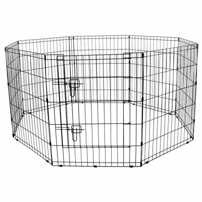 Collapsible Dog Exercise Pen, 30 In. Tall