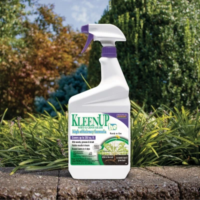 KleenUP High Efficiency Weed and Grass Killer, 32 Ounce Ready to Use Bottle