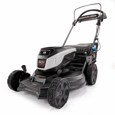 60-Volt Super Recycler Cordless Lawn Mower, LED Headlights, Compact Storage, 21 In.