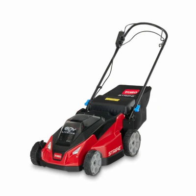 60-Volt Stripe Cordless Self-Propelled Dual Blade Lawn Mower, 21 In.