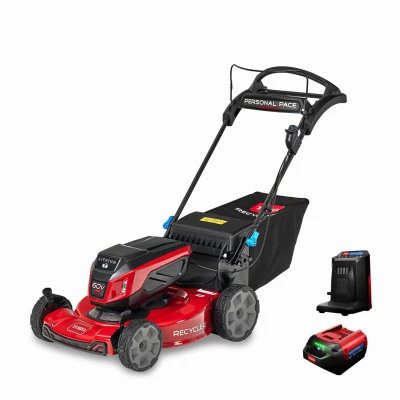 60-Volt Recycler Personal Pace Self-Propelled Lawn Mower, 22 In.