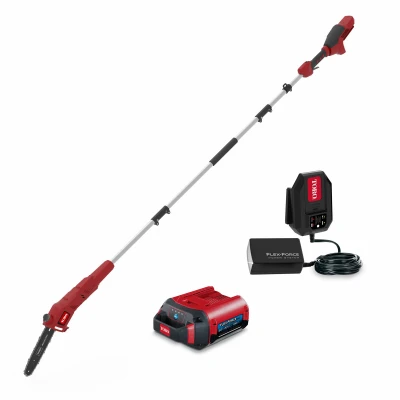 60-Volt MAX 10 In. Cordless Brushless Pole Saw, 8 Ft. Pole