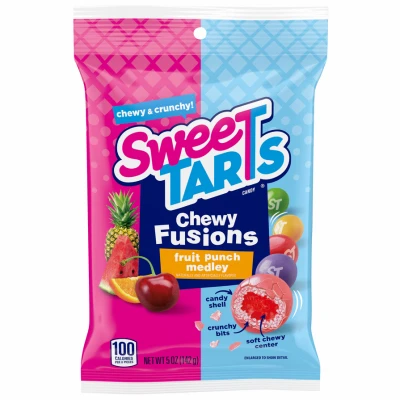 Chewy Fusions Candy, Assorted Flavors, 5 oz.