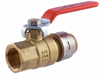 Ball Valve, FNPT Connector, 3/4 x 3/4 In.
