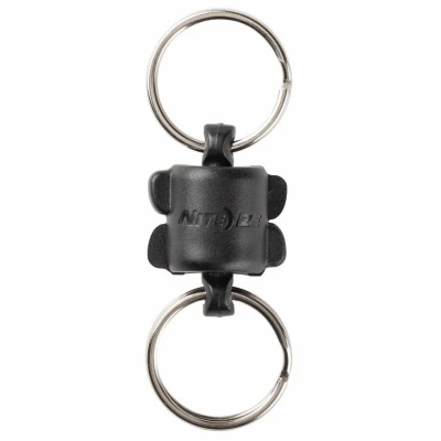 大人気【eee.space】Ladyburg Keyring ●送料・関税込● Nite Ize KeyRing 360 Degree Magnetic Connect Double Key Ring