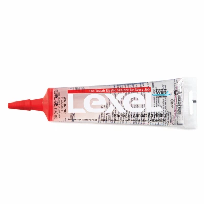 Squeeze Tube Clear Caulk, 5-oz.