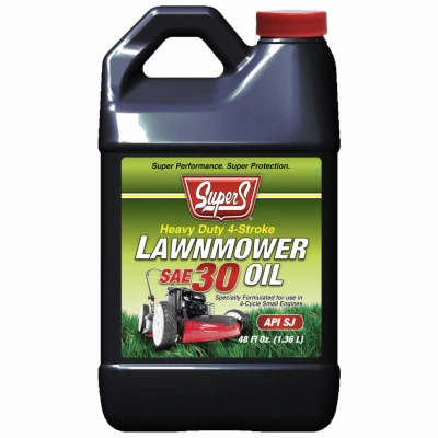 SUPER S Heavy Duty 4-Stroke Lawnmower Oil, 48 oz.