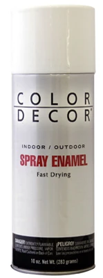 Spray Paint, Satin White, 10-oz.