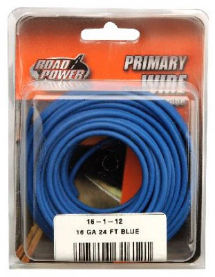 Primary Wire, Blue, 16-Ga., 24 Ft.