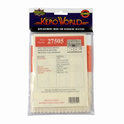 Kerosene Heater Replacement Wick Model Number 27505 for Efficient Heating