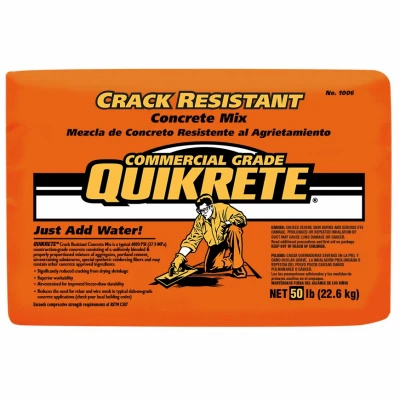 Crack Resistant Concrete Mix, 50 Lbs.