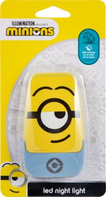 Led Night Light With Light Sensing Feature - Minions Design