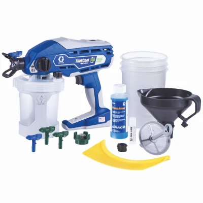 TrueCoat 360 Airless Handheld Paint Sprayer Kit, Dual Speed