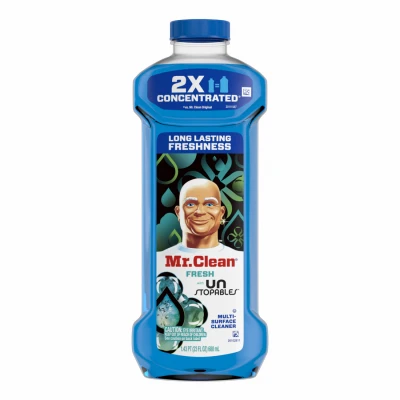 Multi-Surface Cleaner 2 Times Concentrated with Unstopables Fresh Scent 23 Fluid Ounces
