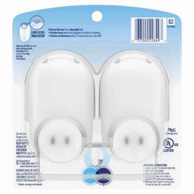PLUG Odor-Eliminating Fade Defy Air Freshener Warmer Device, 2-Ct.