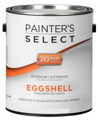 Latex Eggshell Paint, Tintable White Pastel Base, Gallon - Cpsep-gl