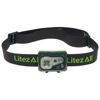 Nearly Invincible Waterproof Rechargeable Headlamp with Adjustable Brightness