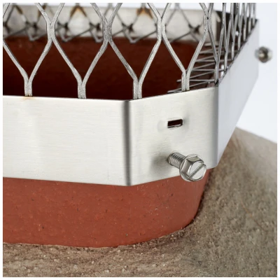 Chimney Cap, Single Flue, Stainless Steel, 9 x 9 In..