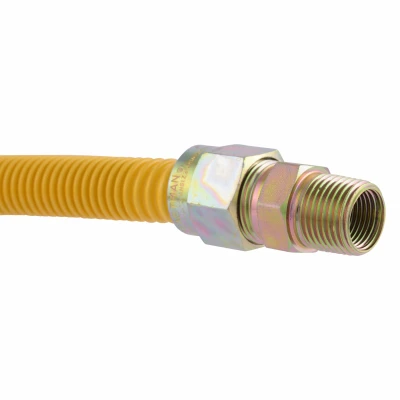 Epoxy Coated Gas Connector, 5/8 Inch Outer Diameter by 48 Inch Length