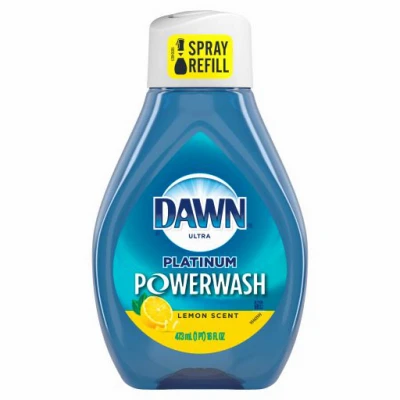 Powerwash Platinum Dish Spray Soap Refill, Lemon Scent, 16 oz.