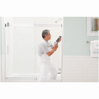 Supreme Clear Silicone Kitchen and Bathroom Sealant, 10.1 Ounce Tube