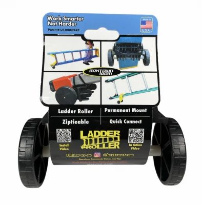 Wheeled Ladder Roller for Easy Ladder Movement and Positioning