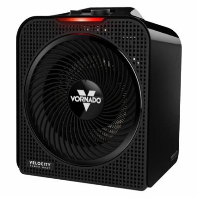 Velocity 4 Space Heater, 3 Settings, Black