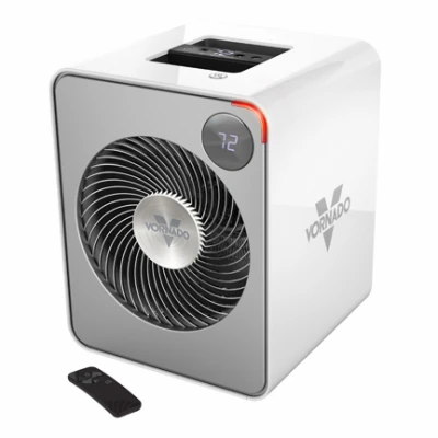 Whole Room Vortex Heater, 2 Settings, Remote Control, Ice White, VMHi500