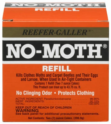 No-Moth Closet Hanger Refill, 14-oz.